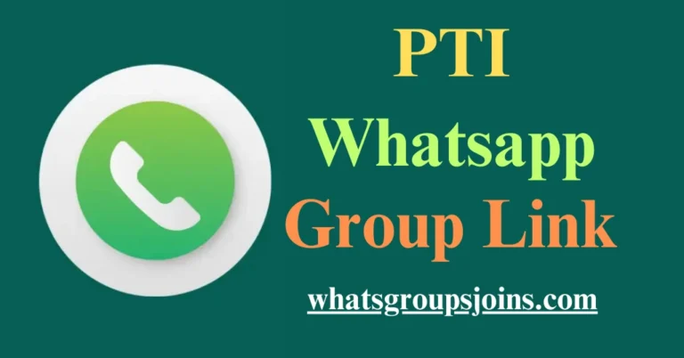 pti whatsapp group link​