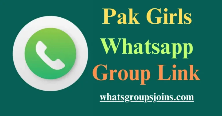 pakistani girls whatsapp group link