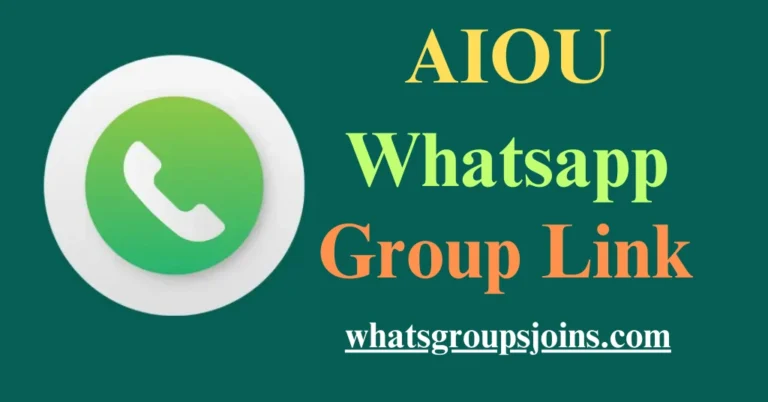 AIOU Whatsapp Group Link