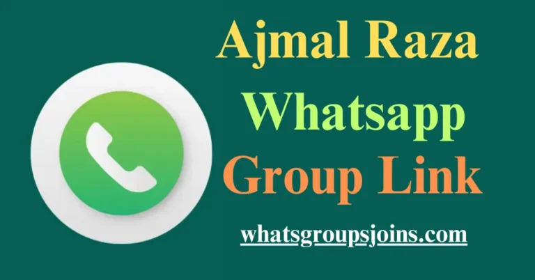 Peer Ajmal Raza Qadri Whatsapp Group Link