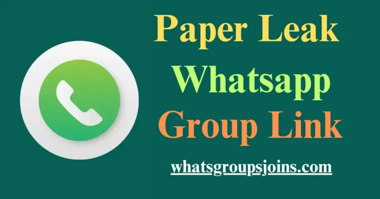 Sindh Board Leak Paper Whatsapp Group Link