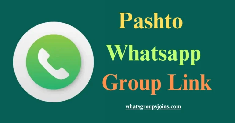 Pashto whatsapp group link