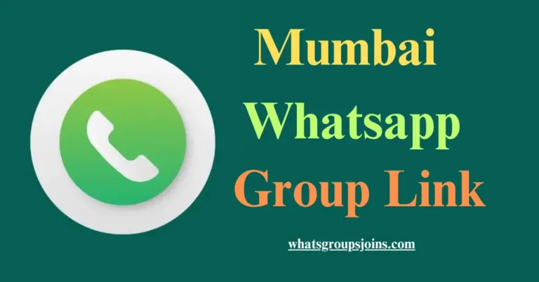 Mumbai WhatsApp group link