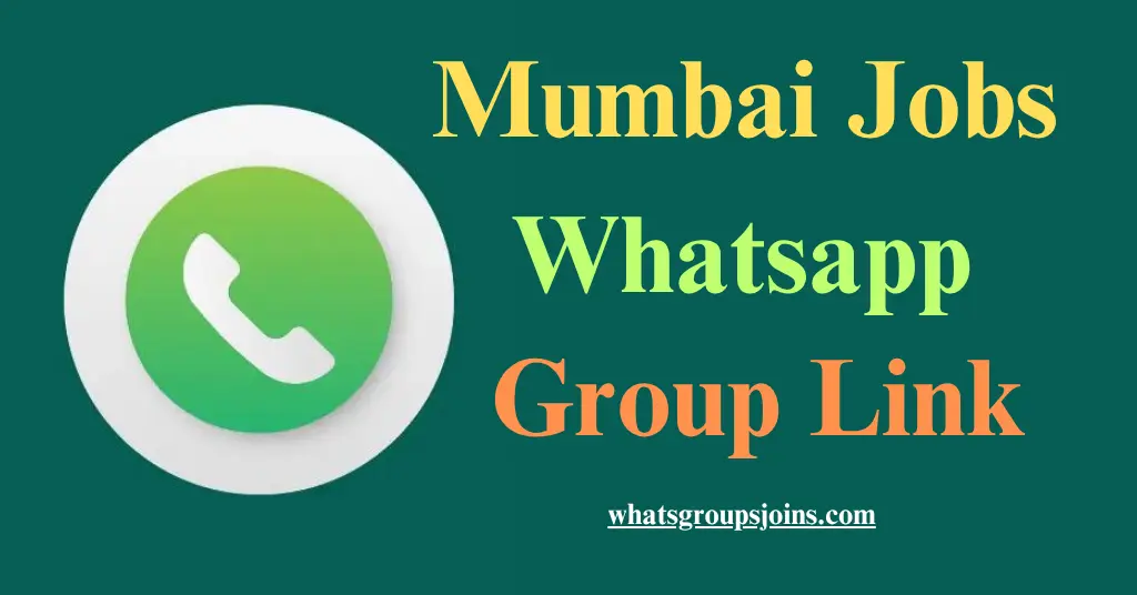 mumbai job whatsapp group link