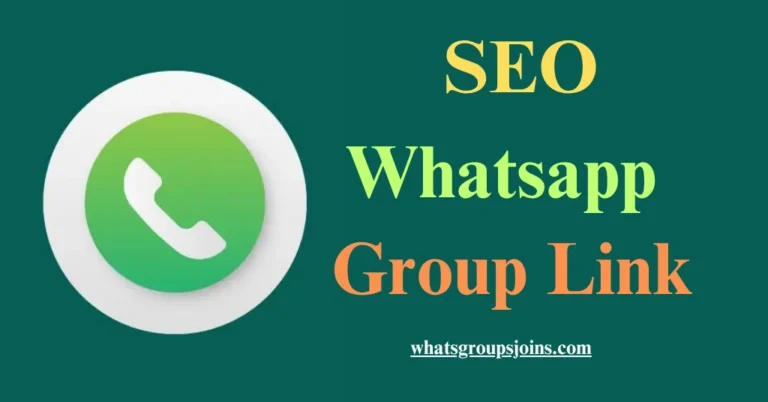 Seo whatsapp group link