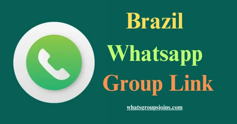 Brazil whatsapp group link